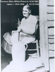 Florence Prince, taken around 1934-1936, my great great grandmother.